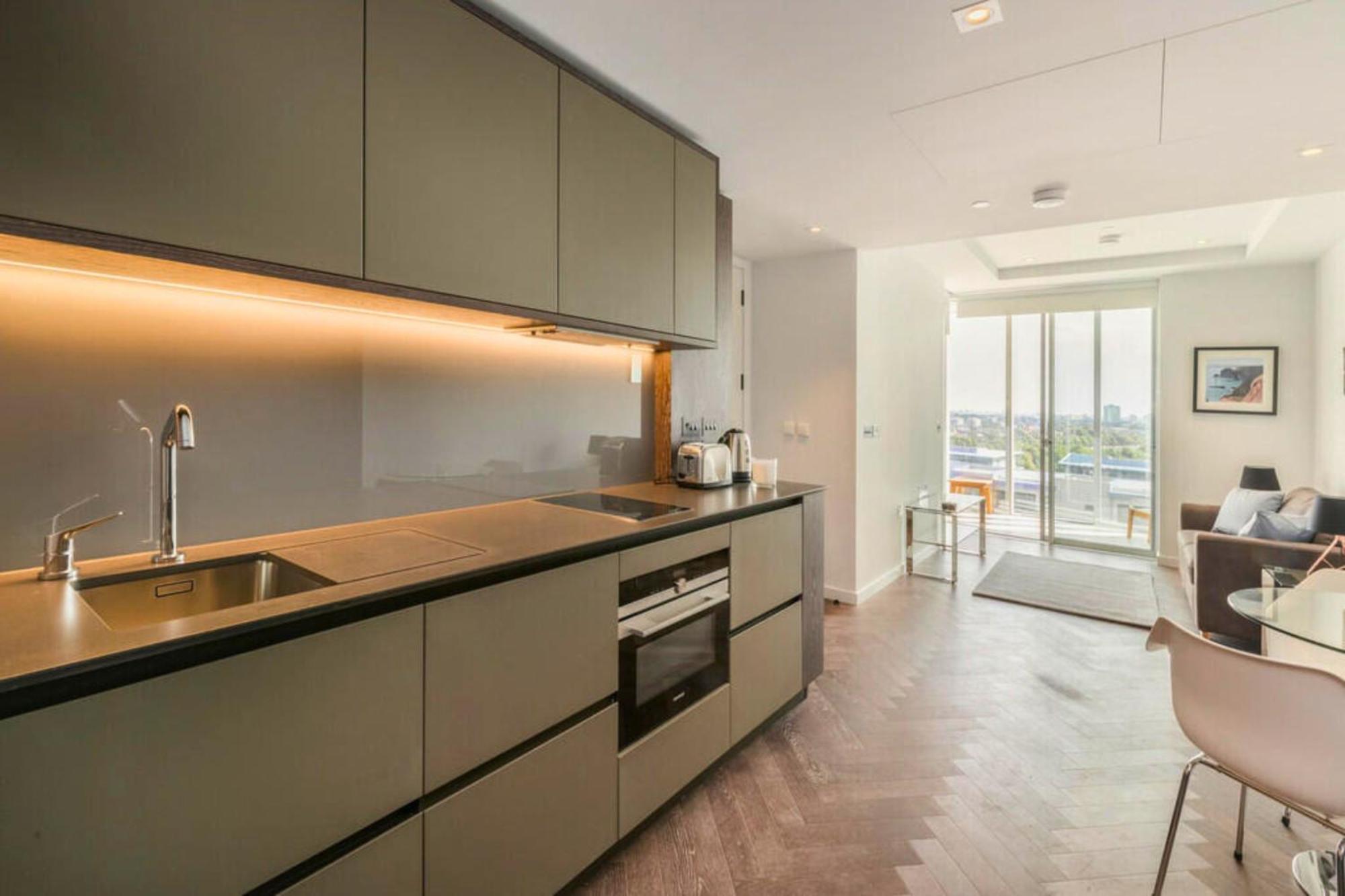 Battersea Power Station - Winter Garden Balcony & 1Gb Wifi - Luxurylondonstays 외부 사진