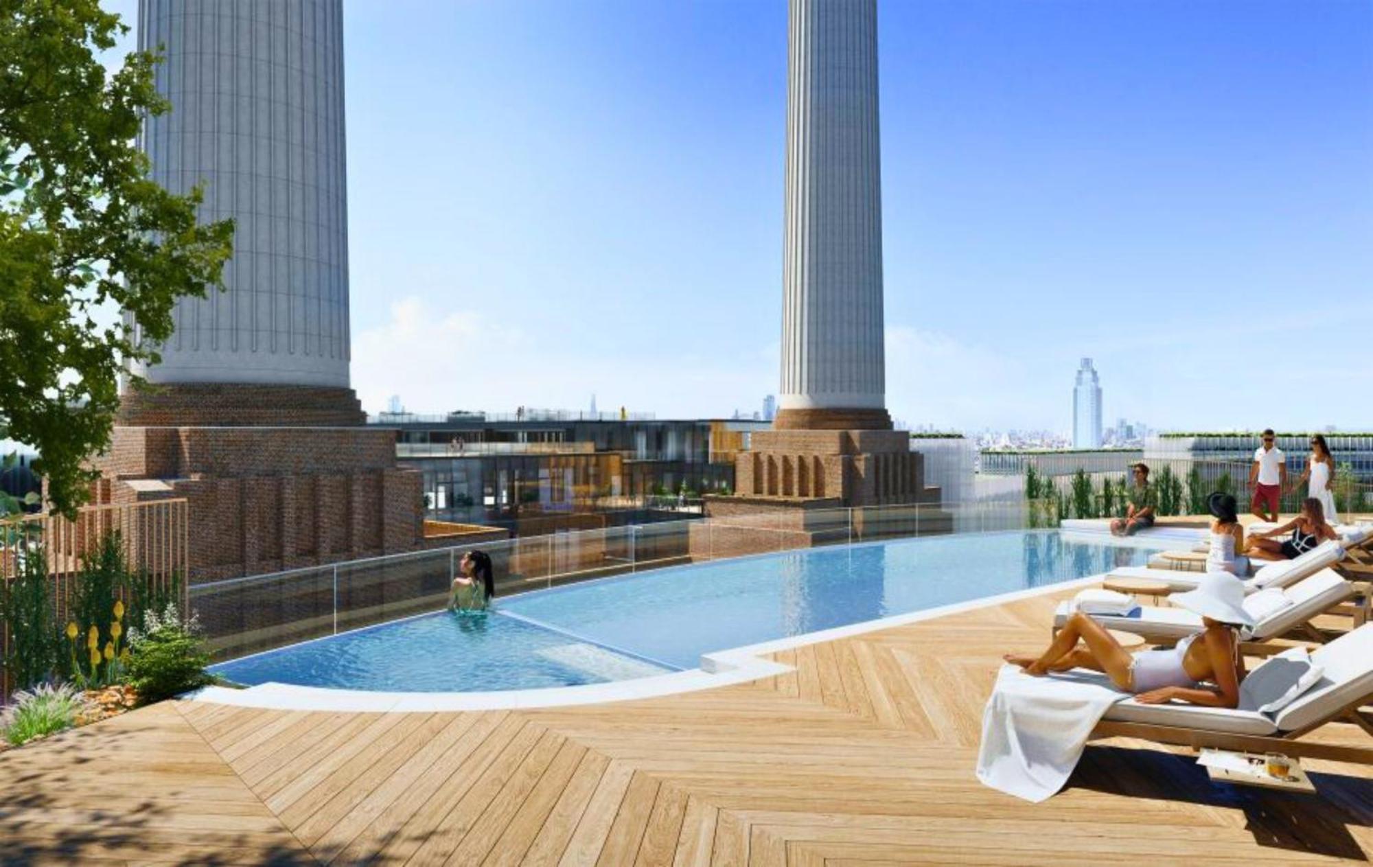 Battersea Power Station - Winter Garden Balcony & 1Gb Wifi - Luxurylondonstays 외부 사진