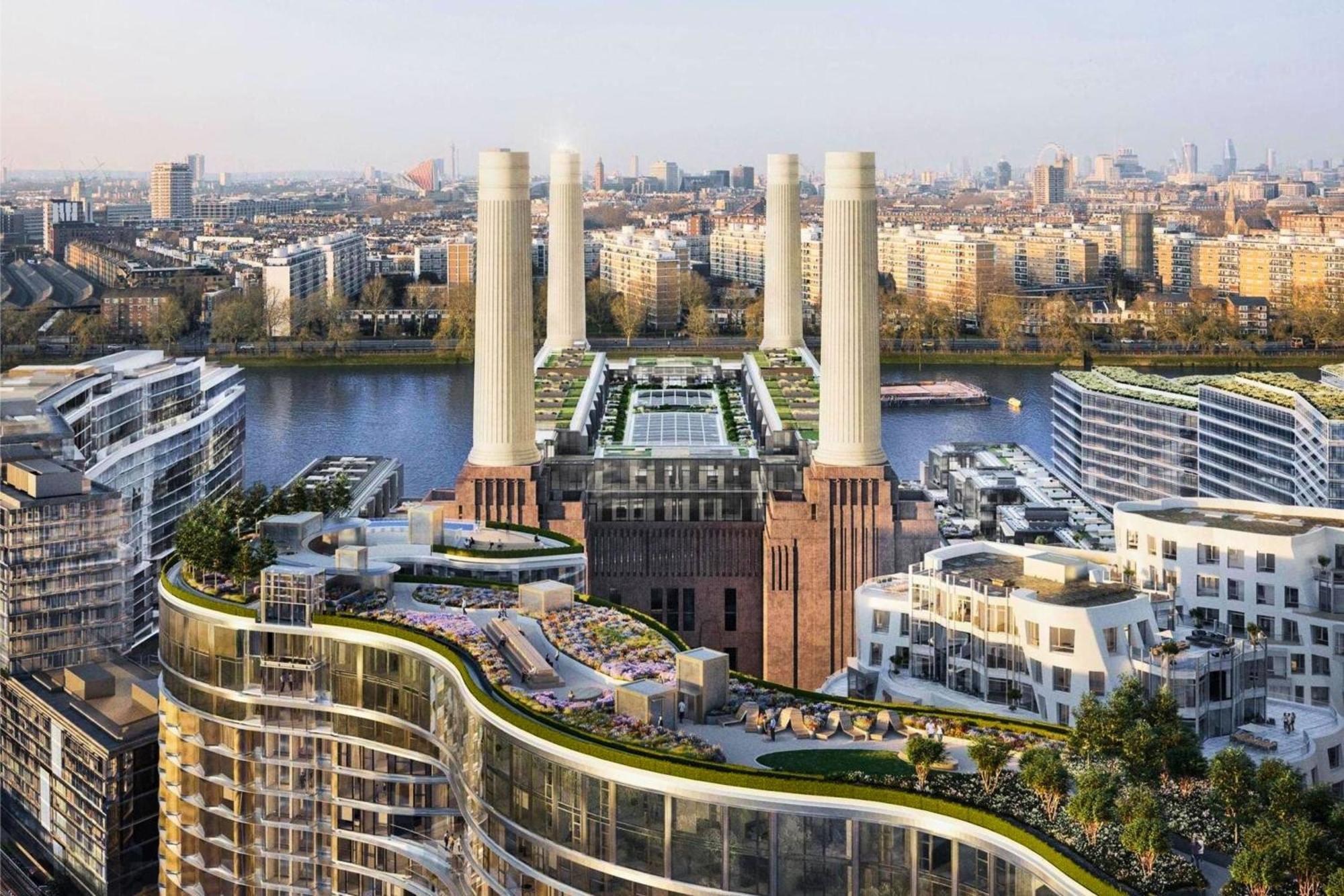 Battersea Power Station - Winter Garden Balcony & 1Gb Wifi - Luxurylondonstays 외부 사진
